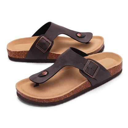 Mules de Corticão e Camurça – Tamancos Confortáveis com Suporte para o Arco