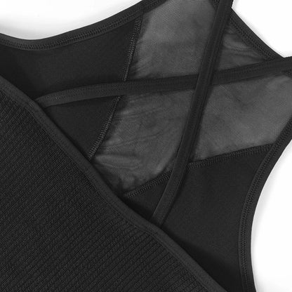 Top Cropped Bralette em Mesh com Costas Abertas – Sensual e Moderno