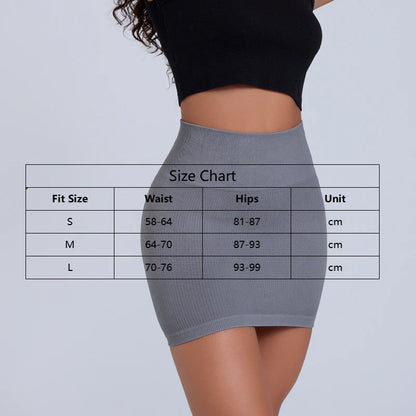 Mini Saia Preta de Cintura Alta – Corte Slim Elegante para Escritório