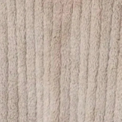 Cardigan Canelado de Pelúcia – Casaco Curto Quente e Aconchegante